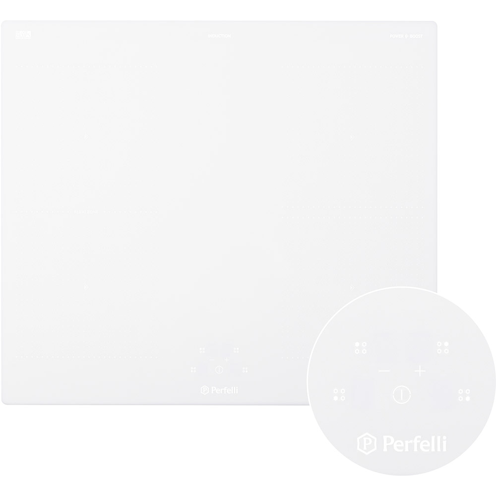 Варильна поверхня PERFELLI HI 674 WH Тип поверхні індукційна