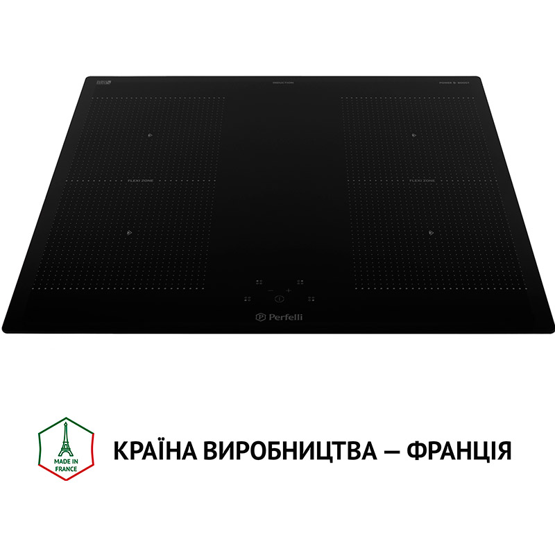 Варильна поверхня PERFELLI HI 684 BL Матеріал поверхні склокераміка