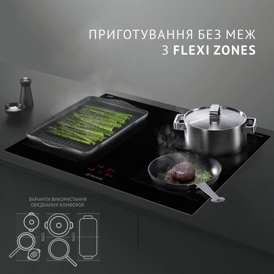 Покупка Варильна поверхня PERFELLI HI 684 BL