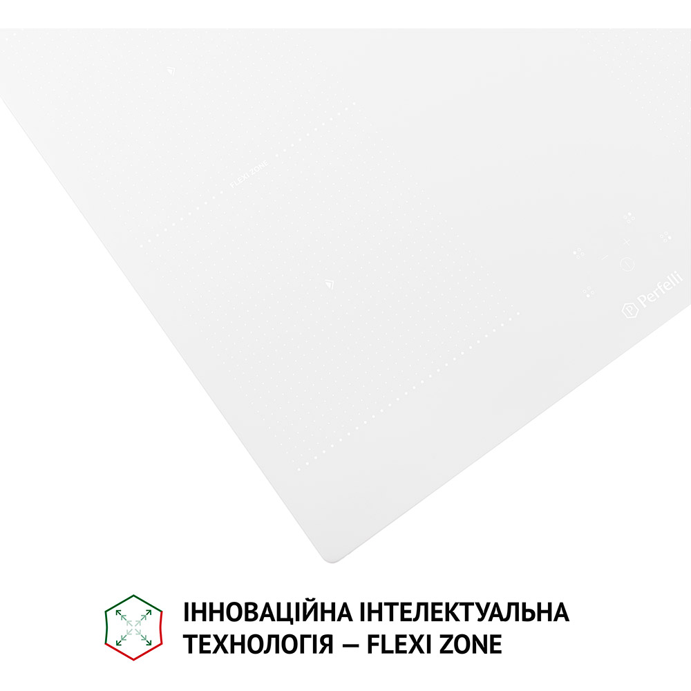 Зовнішній вигляд Варильна поверхня PERFELLI HI 684 WH