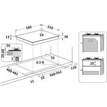 Варочная поверхность Whirlpool TKRL660IX