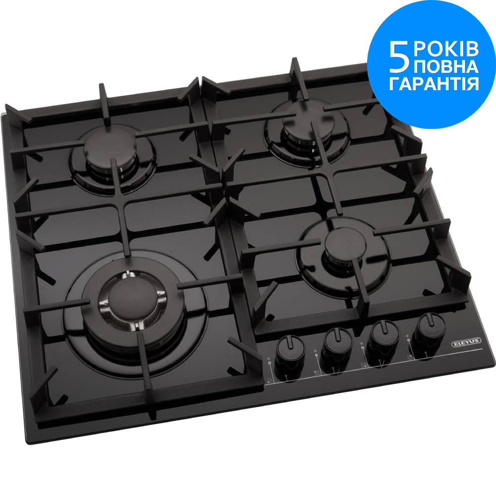 Варочная поверхность ELEYUS ALMADA 60 BL CTF Правая задняя 1700 Вт, 75 мм