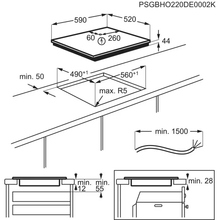 Варочная поверхность ELECTROLUX EIT61443B