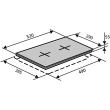 Варочная поверхность VENTOLUX HI 32 WH TC