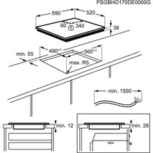 Варильна поверхня ELECTROLUX EHF6343FOK