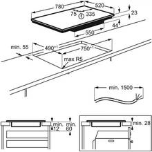 Варильна поверхня ELECTROLUX EIV83443BW