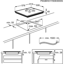 Варильна поверхня ELECTROLUX EHF6342XOK (949492227)