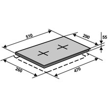 Варочная поверхность VENTOLUX HG320 S (X) 7