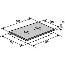 Варильна поверхня VENTOLUX HG320G CEST (BK) 7