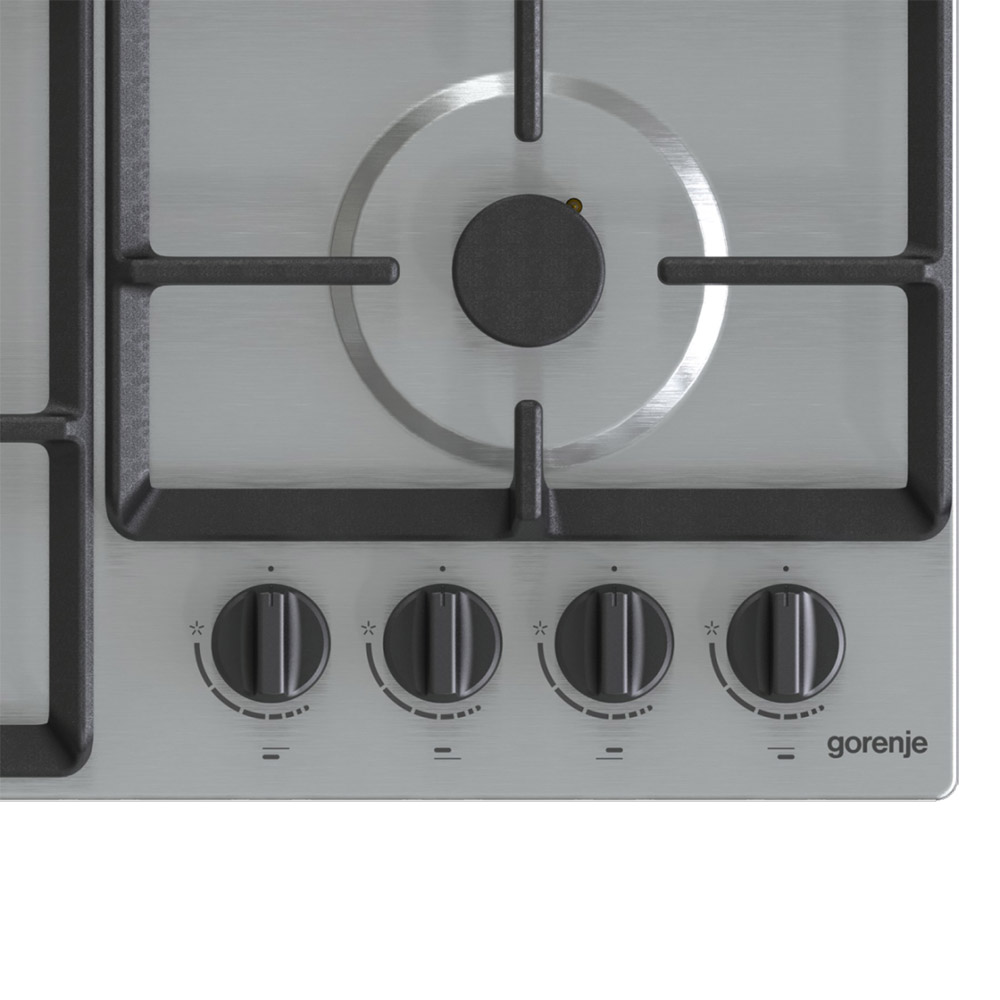 Варильна поверхня GORENJE GW 641 EBX (BG6HB-G0B) Газові конфорки 4