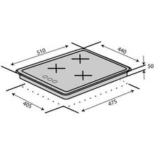 Варочная поверхность VENTOLUX HG430 K7G CEST (BK)