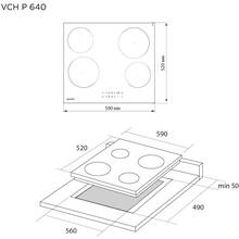 Варильна поверхня PYRAMIDA VCH P 640