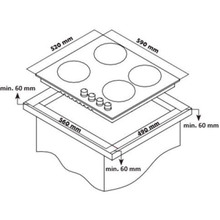 Варочная поверхность HEINNER HBH-S584I-IX