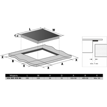 Варочная поверхность INTERLINE VIK 860 SIB BG