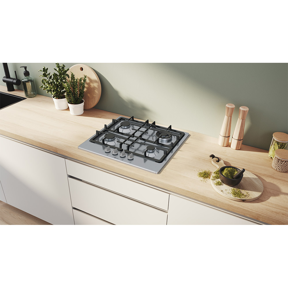 Варочная поверхность BOSCH PGH6B5K90R Материал поверхности нержавеющая сталь