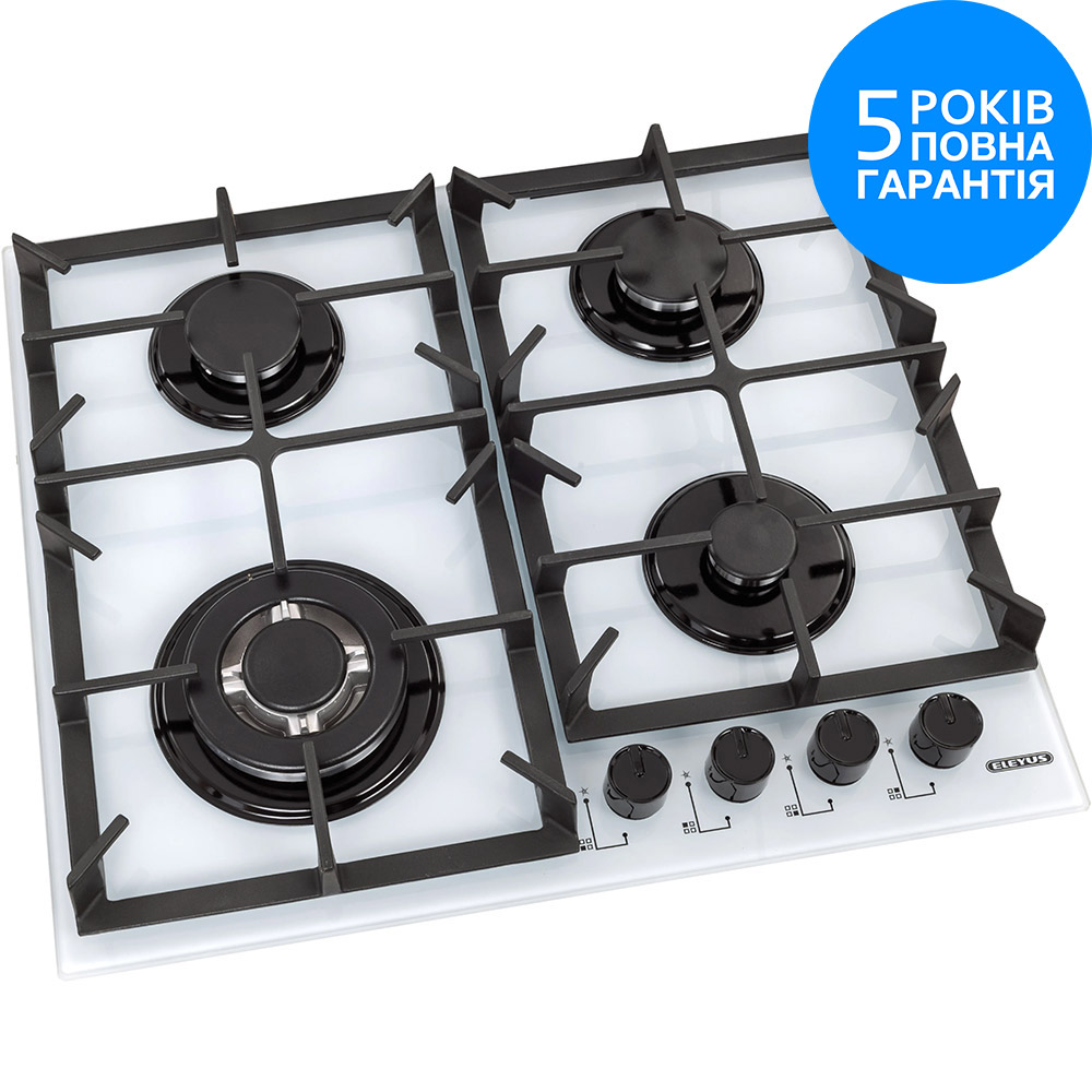 Варочная поверхность ELEYUS ALMADA 60 WH CTF Правая задняя 1700 Вт, 75 мм