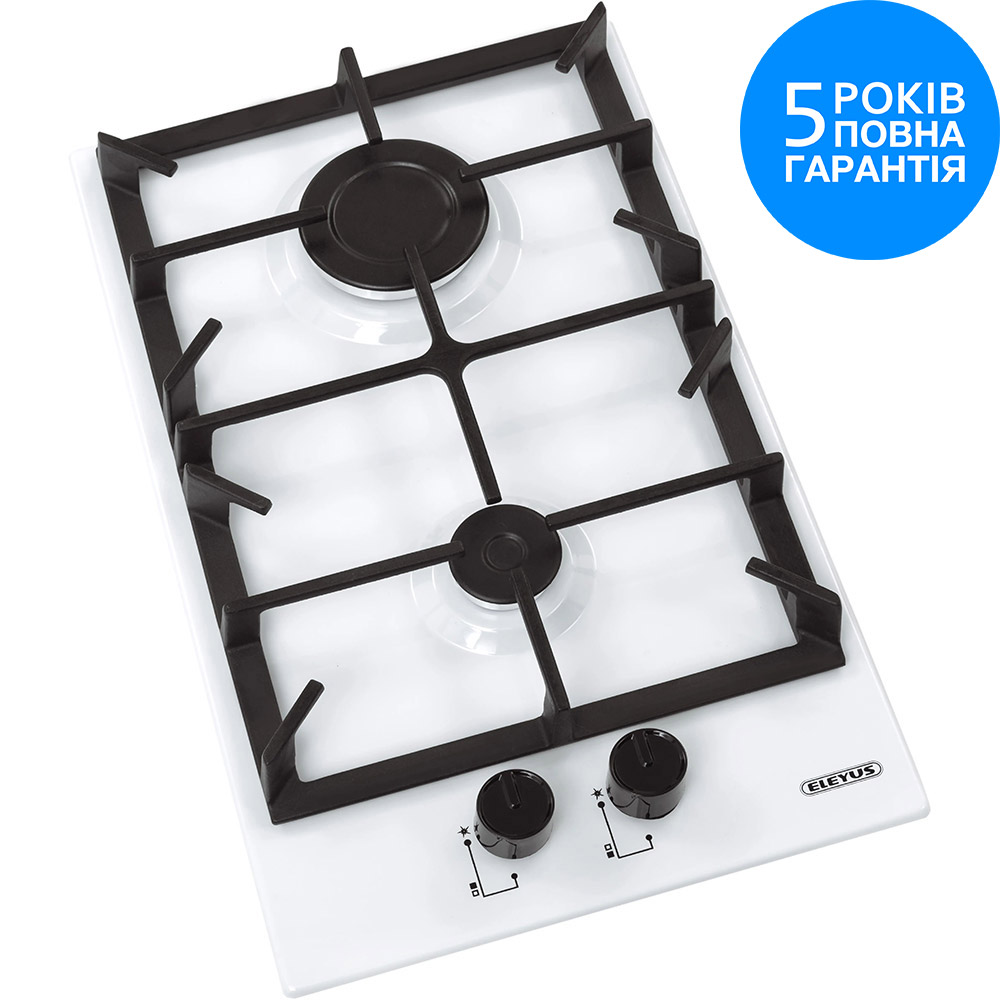 Варочная поверхность ELEYUS CABO 30 WH CF (14452) Центральная задняя 2500 Вт, 100 мм