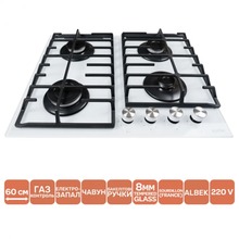 Варильна поверхня VENTOLUX HG640-TA3G CS WH (2059765970415)