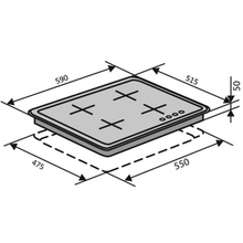 Варильна поверхня VENTOLUX HG640-TA3G CS WH (2059765970415)