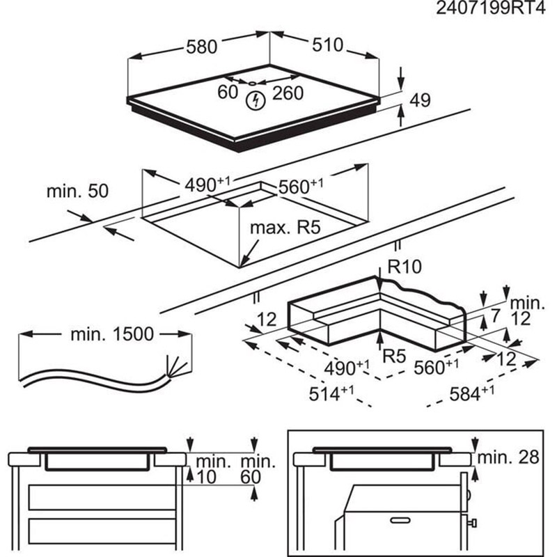 Заказать Варочная поверхность ELECTROLUX SenseBoil (EIS62453IZ)