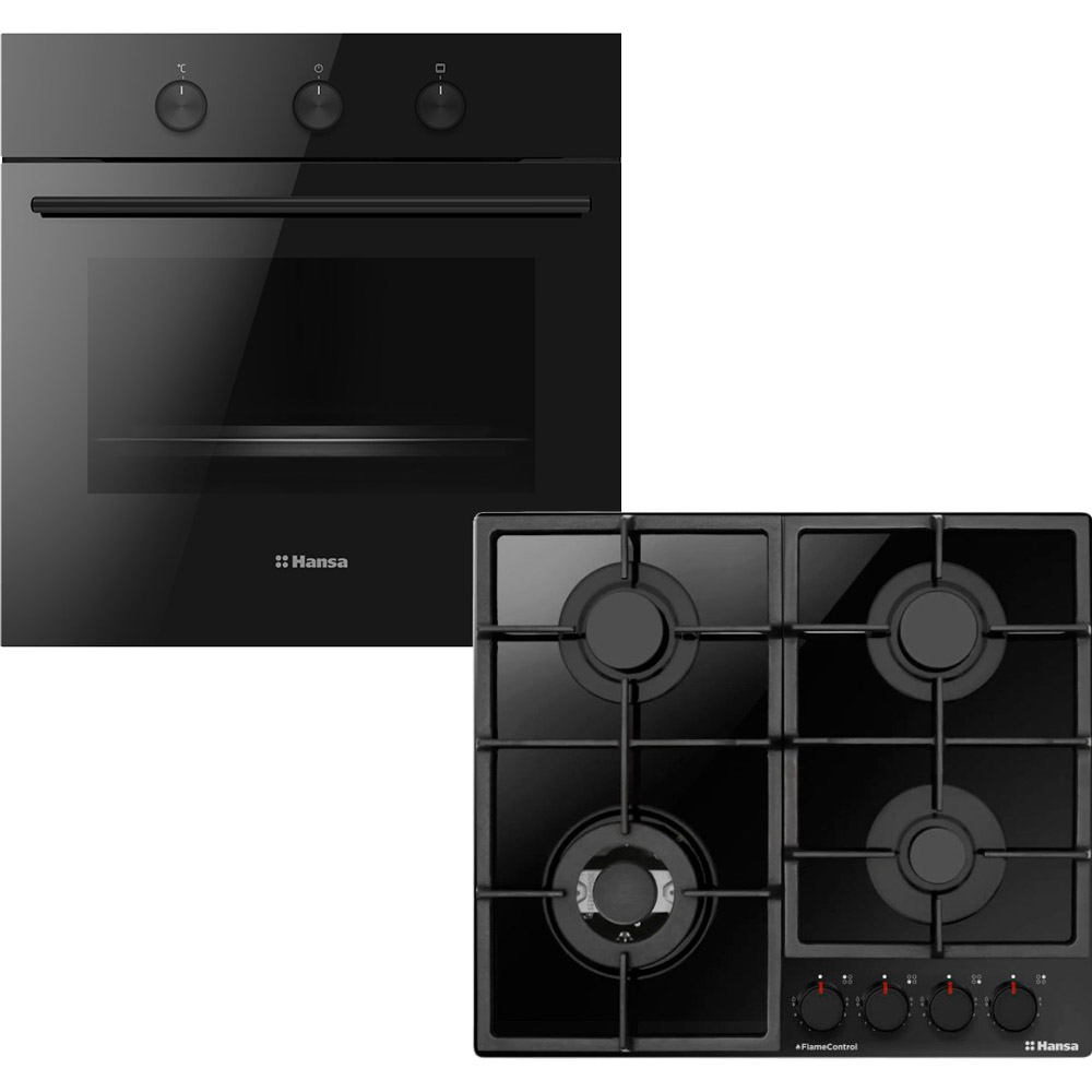 Комплект газова поверхня HANSA BHKS6718511 + духова шафа BOES68171 Комплект газова поверхня HANSA BHKS6718511 + духова шафа BOES68171