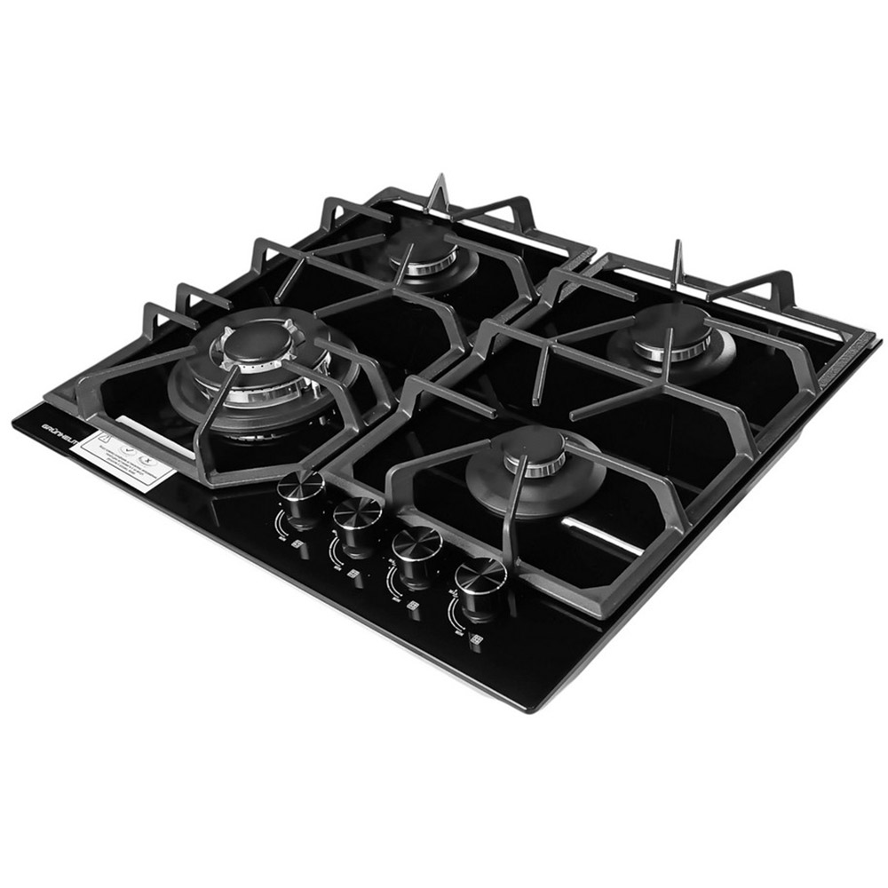 Варочная поверхность GRUNHELM GHGW 0434 MB WOK Тип поверхности газовая