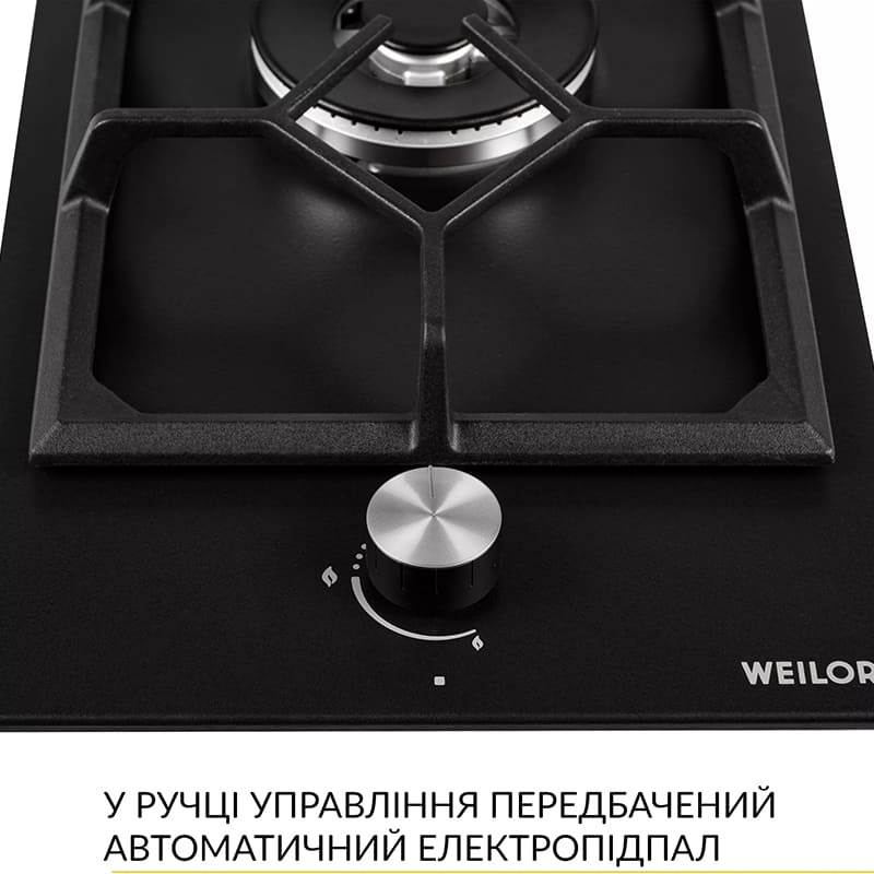 Варильна поверхня WEILOR GM W 314 BL Вага в упаковці 6