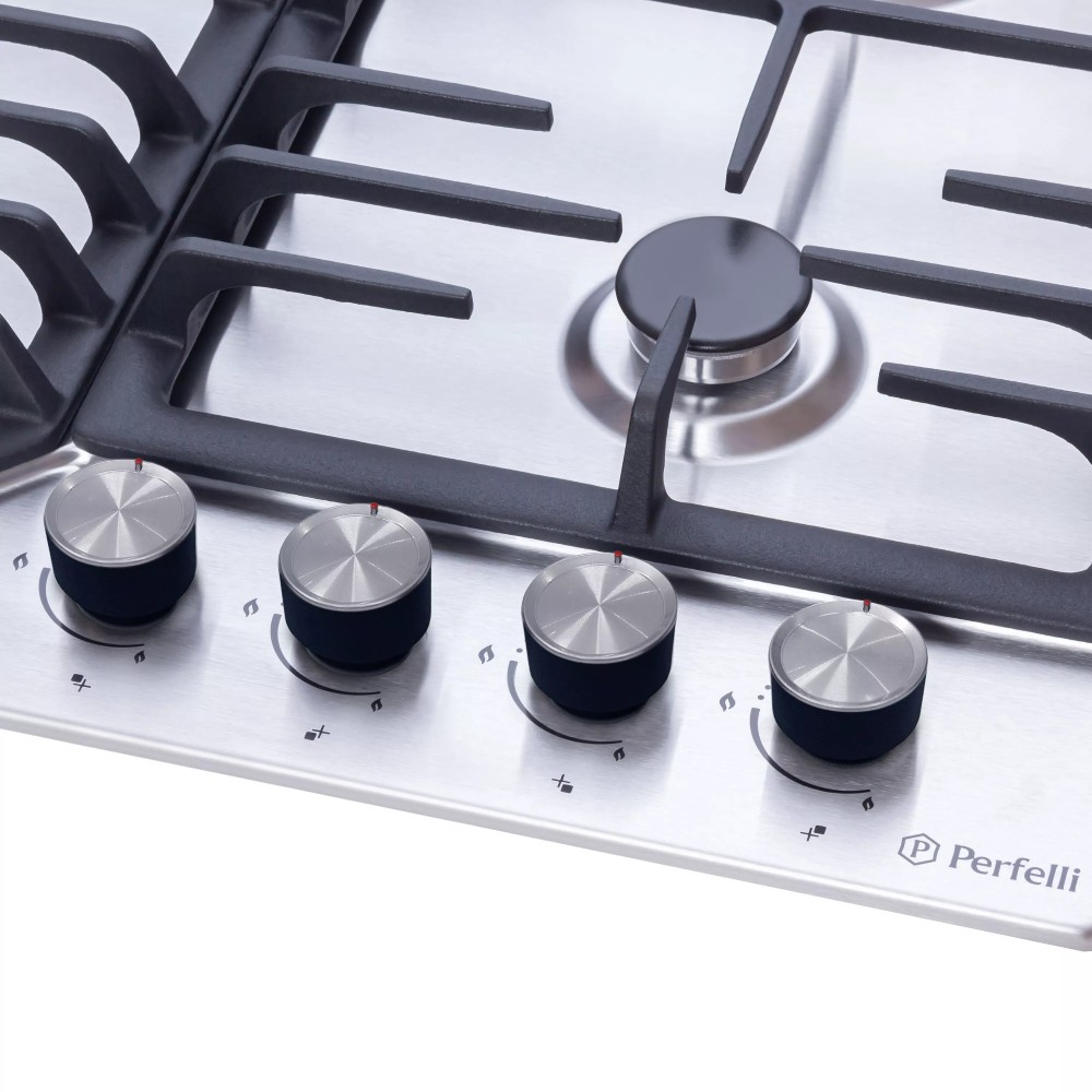 Варильна поверхня PERFELLI DIAMOND M69C INOX Комплектація варильна поверхня, монтажний комплект, шнур з вилкою, документація, гарантійний талон