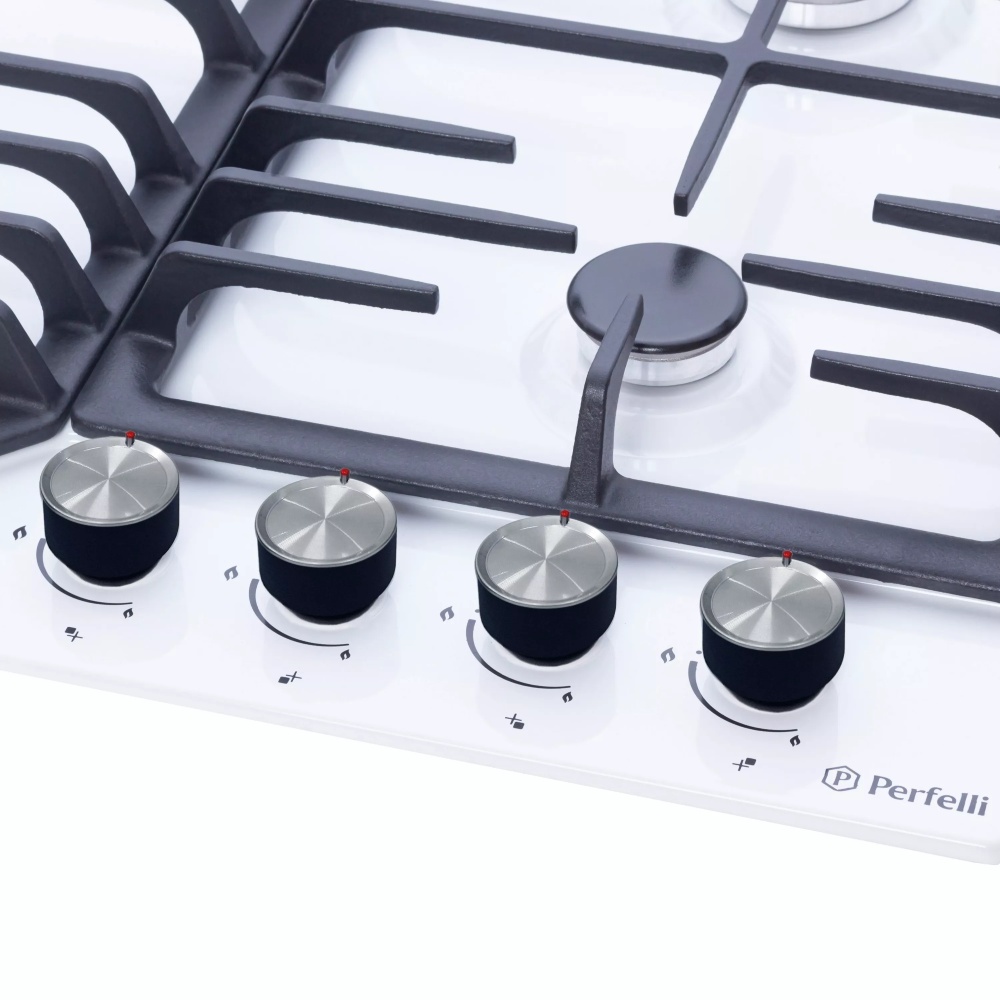 Варильна поверхня PERFELLI DIAMOND M69C BIANCO Комплектація варильна поверхня, монтажний комплект, шнур з вилкою, документація, гарантійний талон