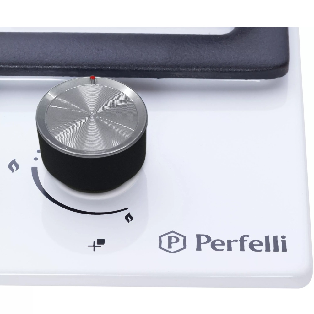 Варильна поверхня PERFELLI DIAMOND M69C BIANCO Тип поверхні газова