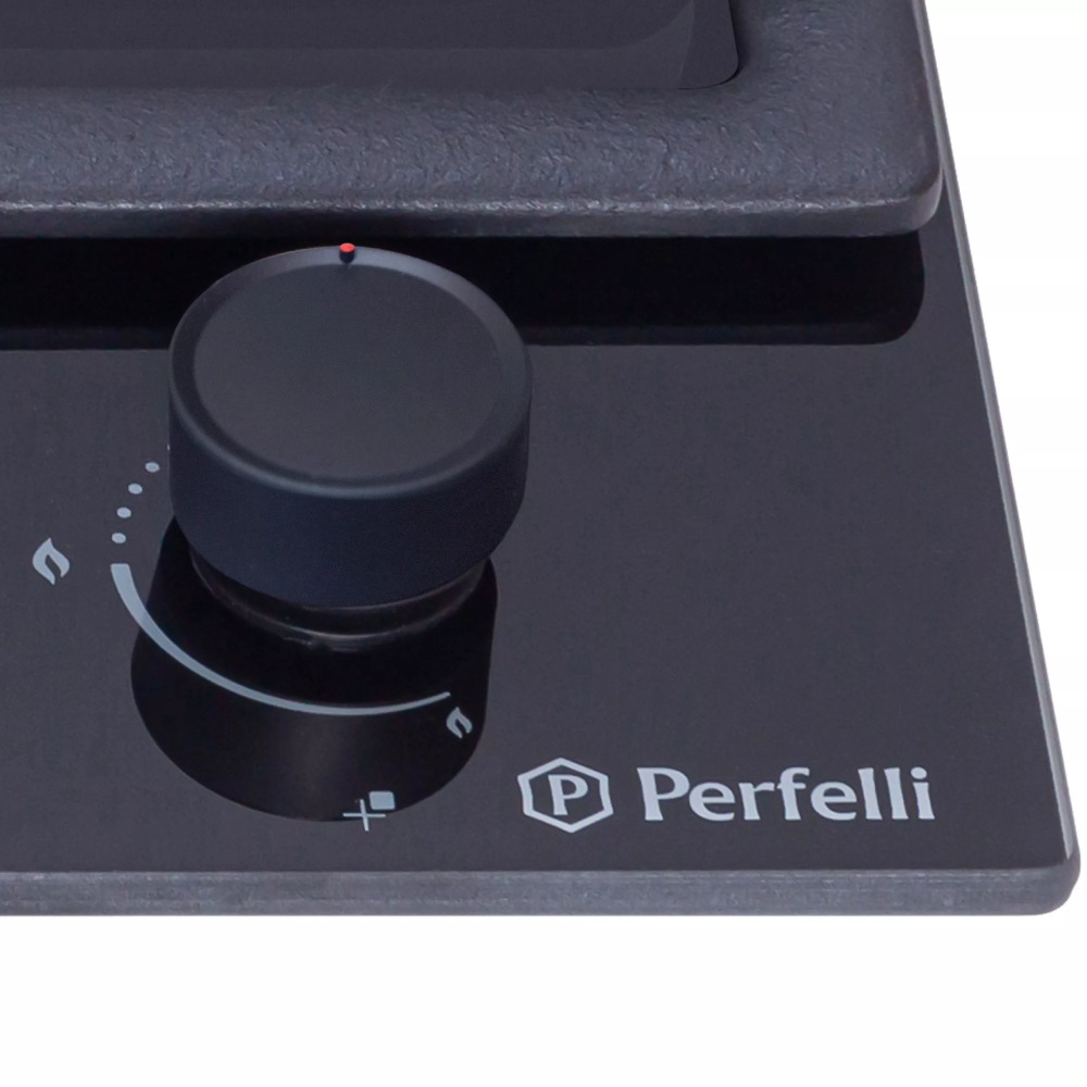 Варильна поверхня PERFELLI DIAMOND GW69C NERO Тип поверхні газова
