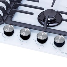 Варильна поверхня PERFELLI DIAMOND GW69C BIANCO