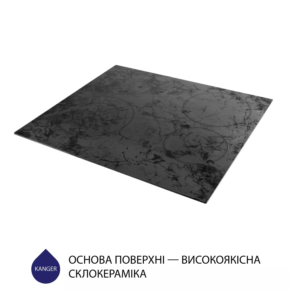 Зовнішній вигляд Варильна поверхня MINOLA MHS 6272 KMR