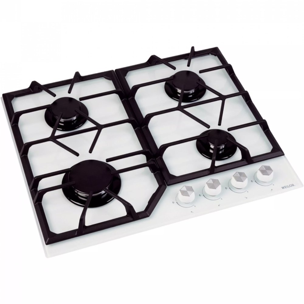 Варильна поверхня WEILOR GG 604 WH Вага 14.2