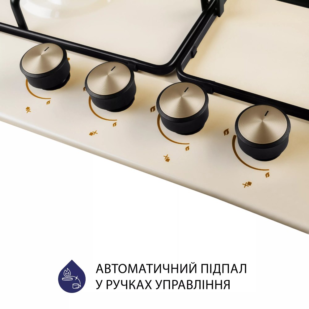 Варильна поверхня MINOLA MGM 61404 IV Тип поверхні газова