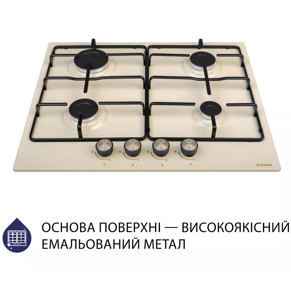 Варильна поверхня MINOLA MGM 61404 IV Вага 7.8