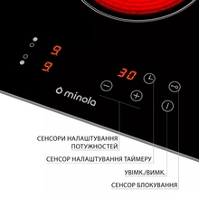 Варильна поверхня MINOLA MVH 3034 KBL