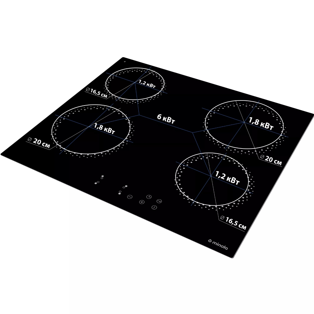 Замовити Варильна поверхня MINOLA MVH 6031 KBL
