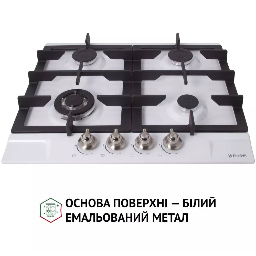 Варильна поверхня PERFELLI HGM 61637 WH RETRO Вага 11,65
