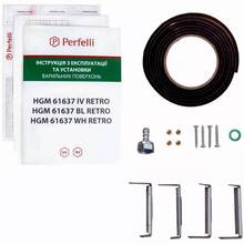 Варильна поверхня PERFELLI HGM 61637 WH RETRO
