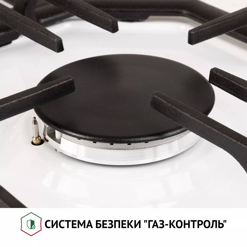 Зовнішній вигляд Варильна поверхня PERFELLI HGM 61424 WH