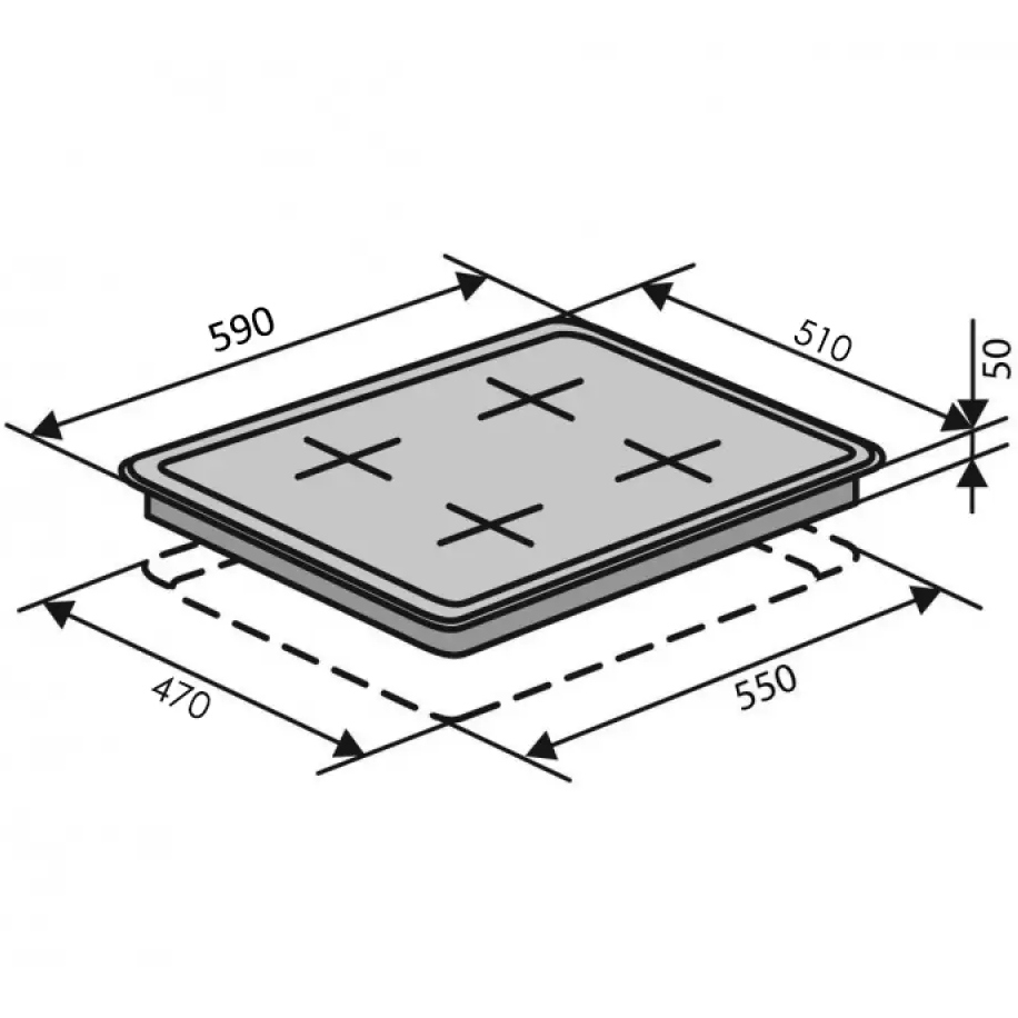 Варильна поверхня VENTOLUX HG H7 CEST (X) Замовити Варильна поверхня VENTOLUX HG H7 CEST (X)