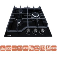 Варильна поверхня VENTOLUX HG430 L7G CEST (BK)