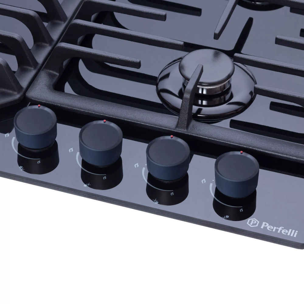 Варочная поверхность PERFELLI DIAMOND G69C NERO (470069) Левая передняя 2900 Вт, 100 мм