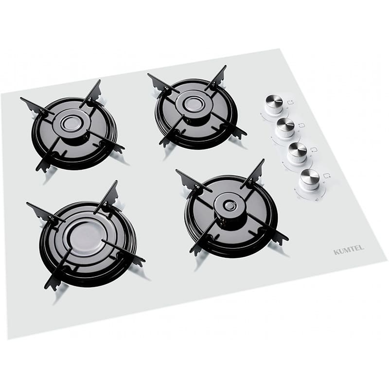 Варочная поверхность KUMTEL KO-40TAHDF White Левая задняя 1750 Вт, 100 мм