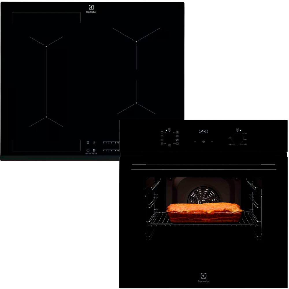 Комплект ELECTROLUX індукційна варильна поверхня CIV 634 + духова шафа EOF5C50BZ
