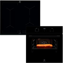 Купити у Дніпрі - Комплект ELECTROLUX індукційна варильна поверхня CIV 634 + духова шафа EOF5C50BZ