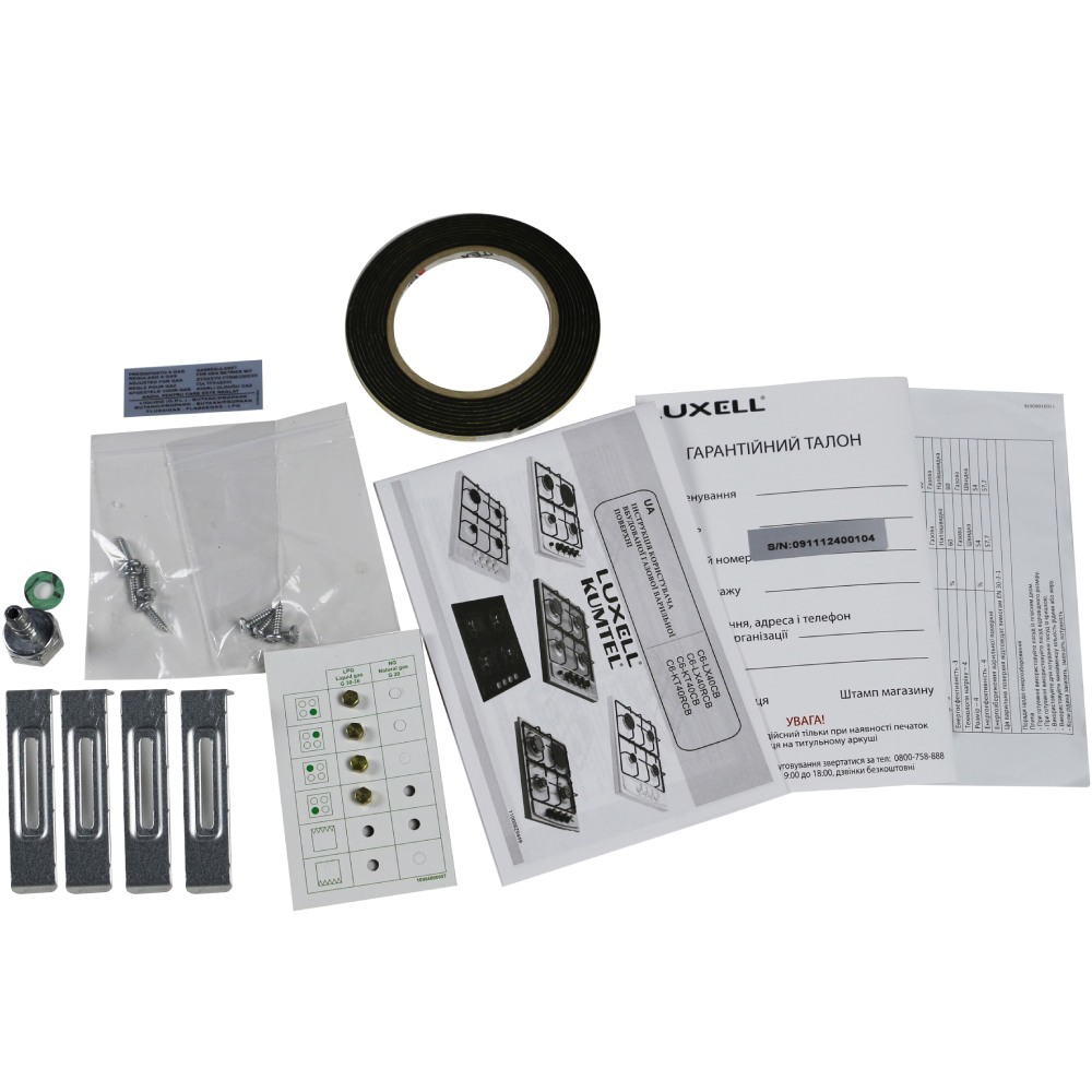 Изображение Варочная поверхность LUXELL C6-40BF BLACK