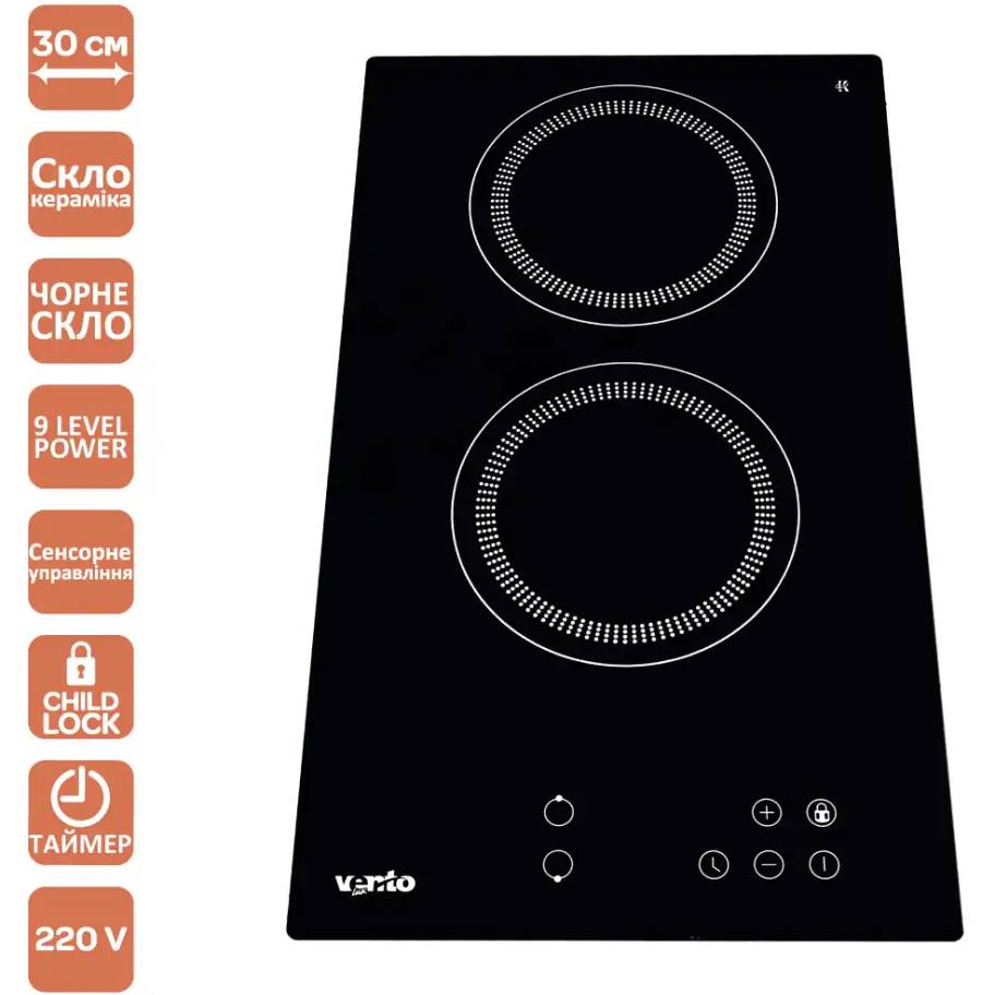 Варильна поверхня VENTOLUX HV 32 TC (2400) Вага 4,25