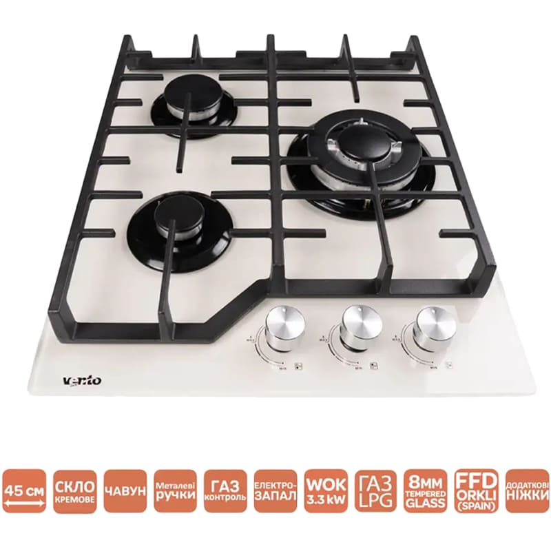 Фото Варочная поверхность VENTOLUX HG430 L7G CEST (IVORY)